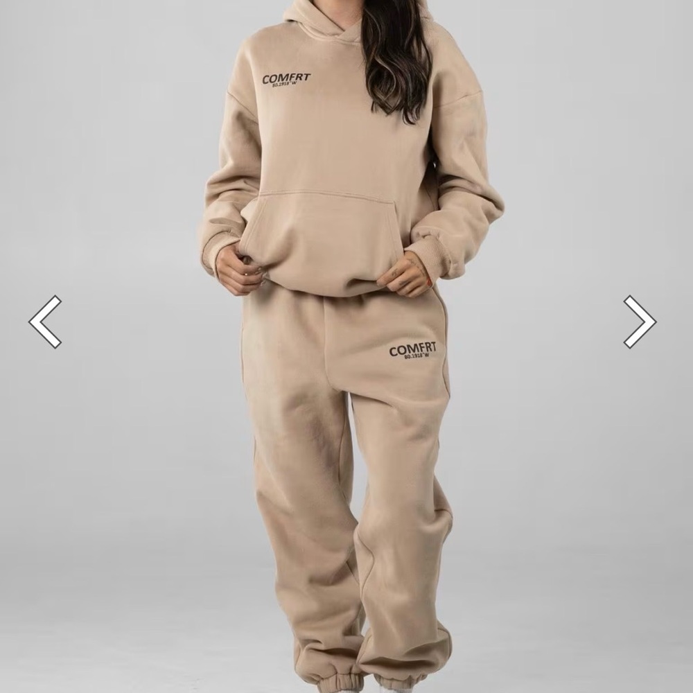 Comfrt unisex hoodie and sweat set